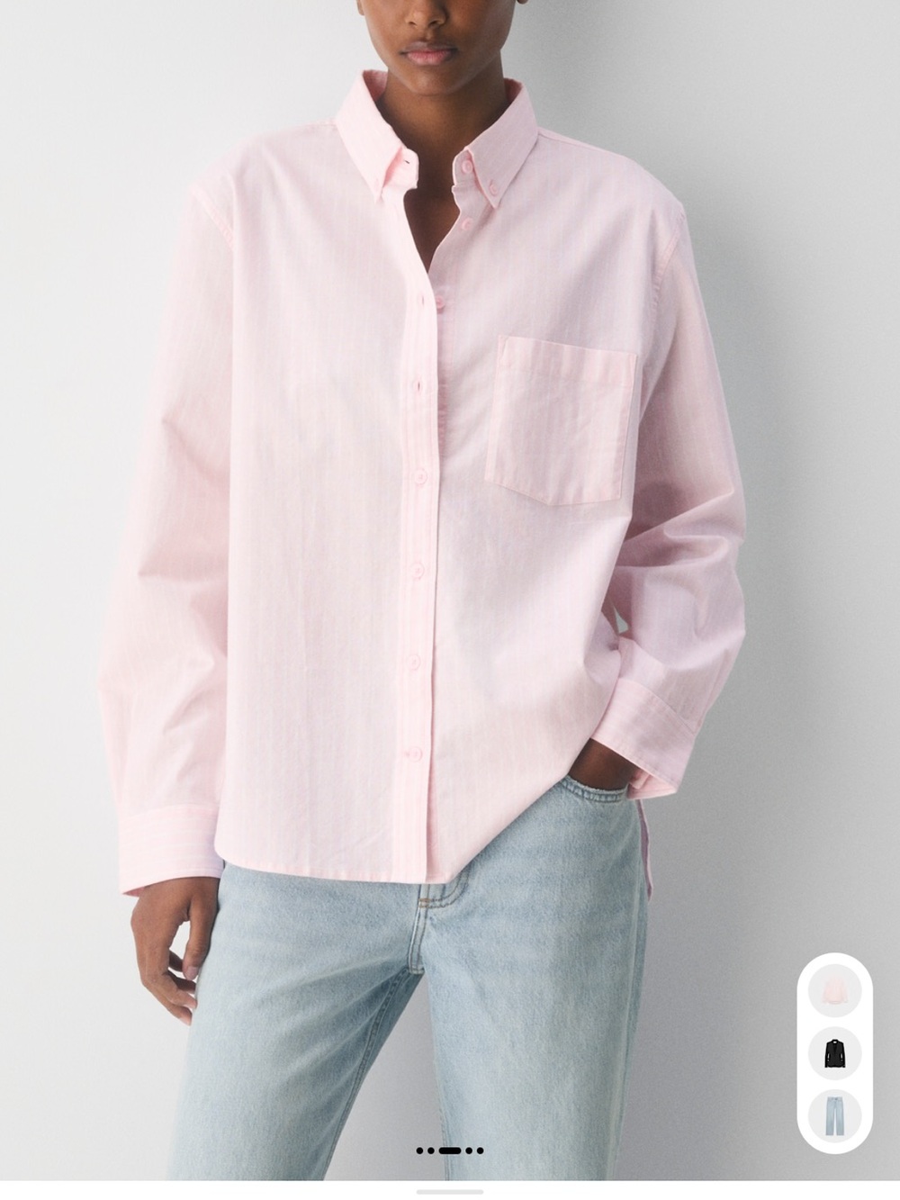 Aritzia babaton reporter shirt